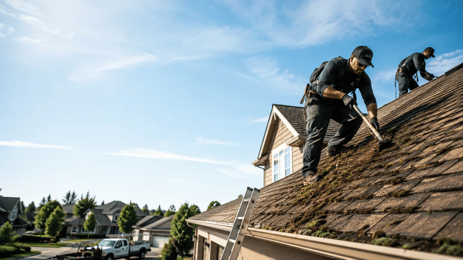 Roof Moss Removal in Custar, OH near me